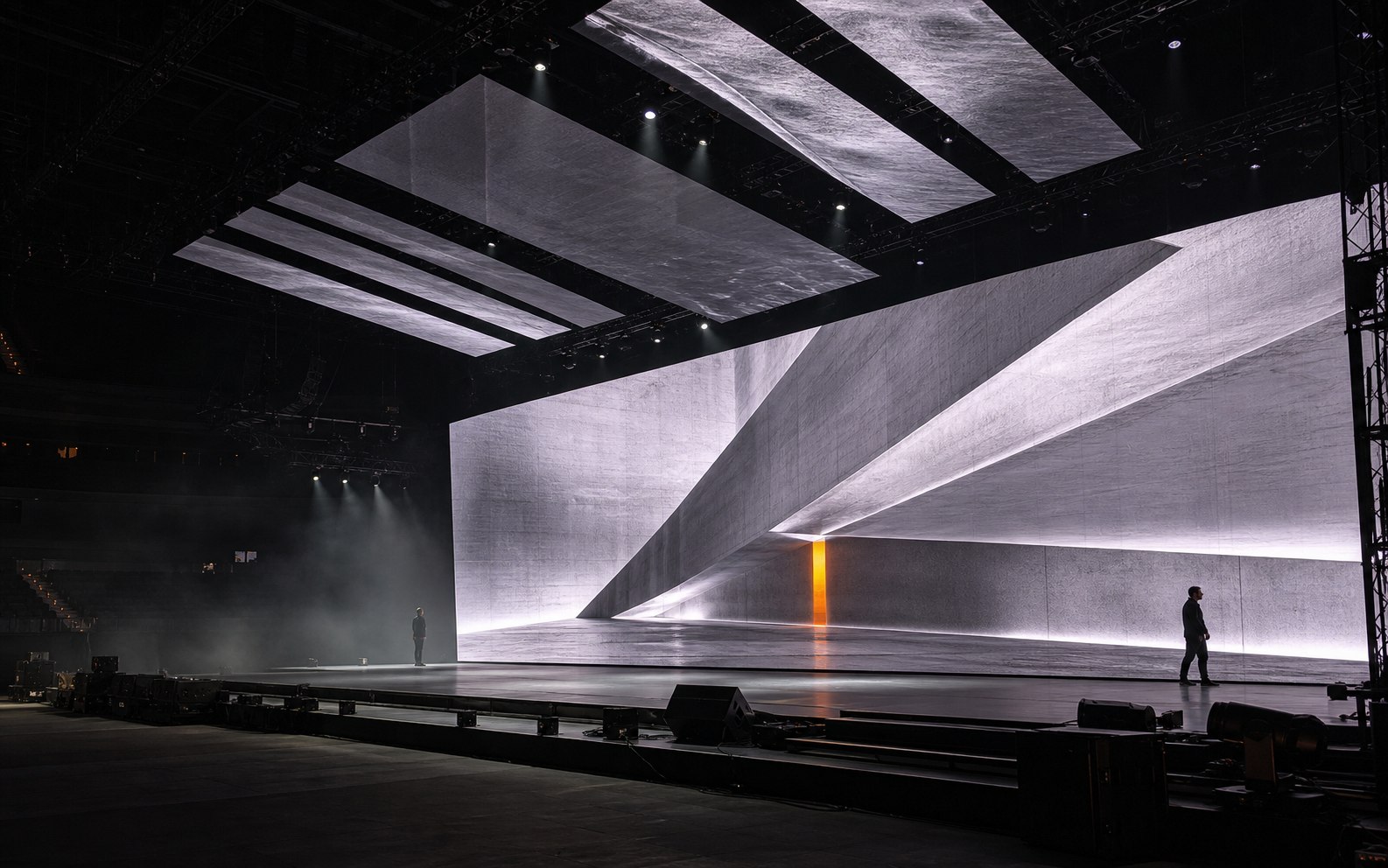 Corporate launch LED stage project