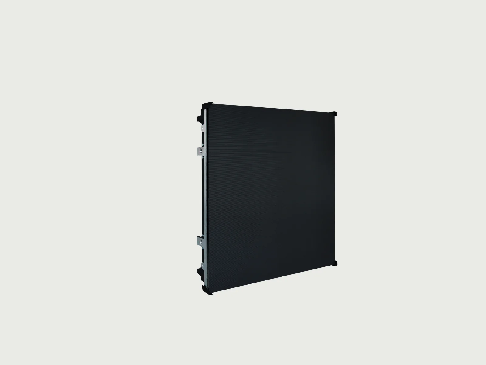 EH-PRO outdoor COB rental LED cabinet shown from the front and side