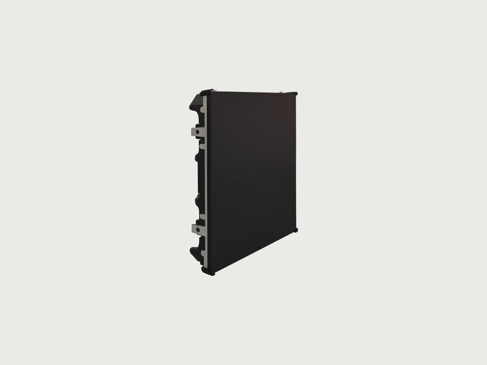 EP Series rental LED cabinet shown from the front and side